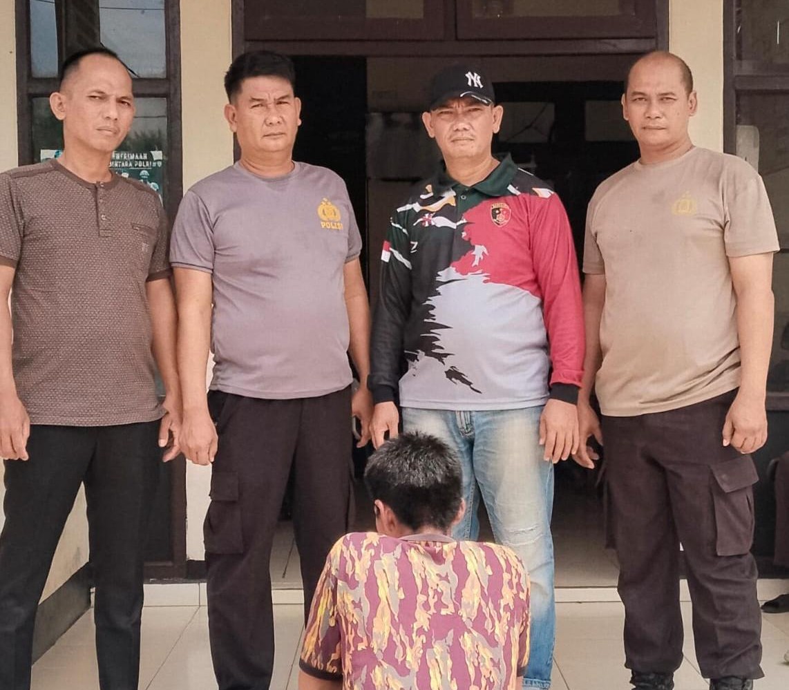 Polsek Abung Timur Amankan Pelaku Pembobol Rumah di Desa Pungguk Lama