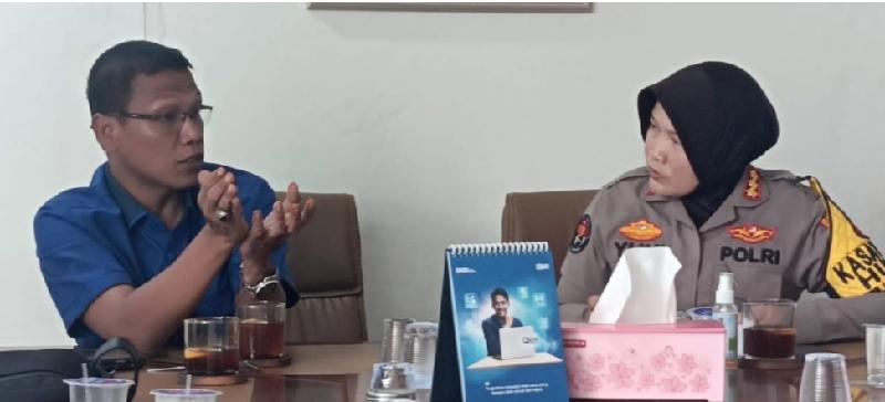 Polda Lampung Sampaikan Permohonan Maaf ke PWI 