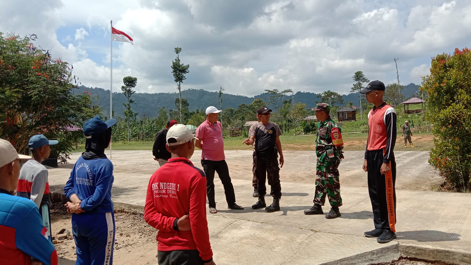 Kecamatan Pagardewa Bersiap Songsong Upacara HUT RI 