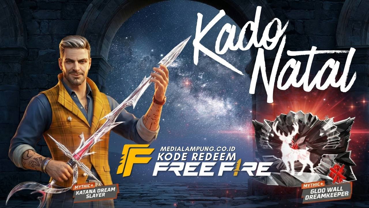 Kado Natal Garena! 60 Kode Redeem FF Edisi 25 Desember 2025: Sikat Diamond dan Bundle Winterlands