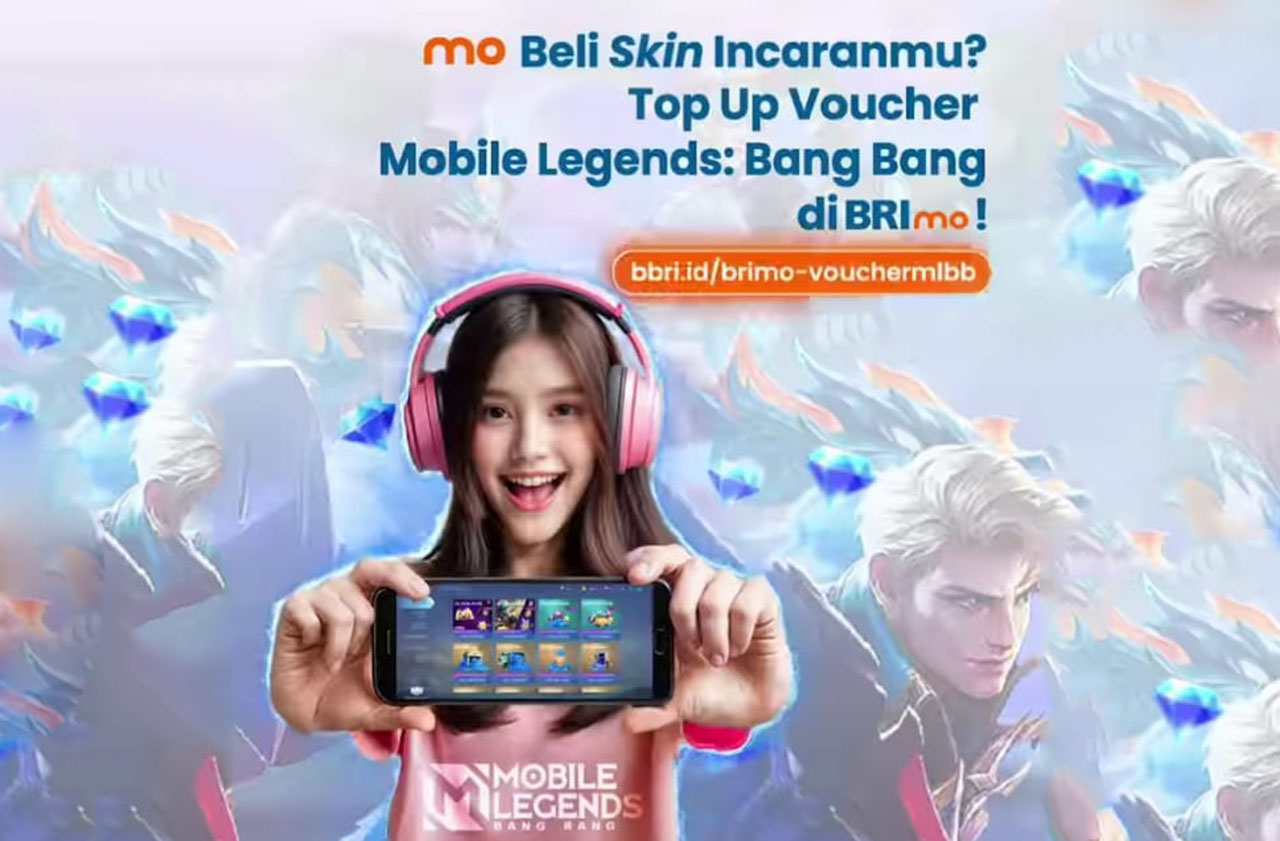 Top Up Diamond Mobile Legends Kini Lebih Mudah dengan BRImo