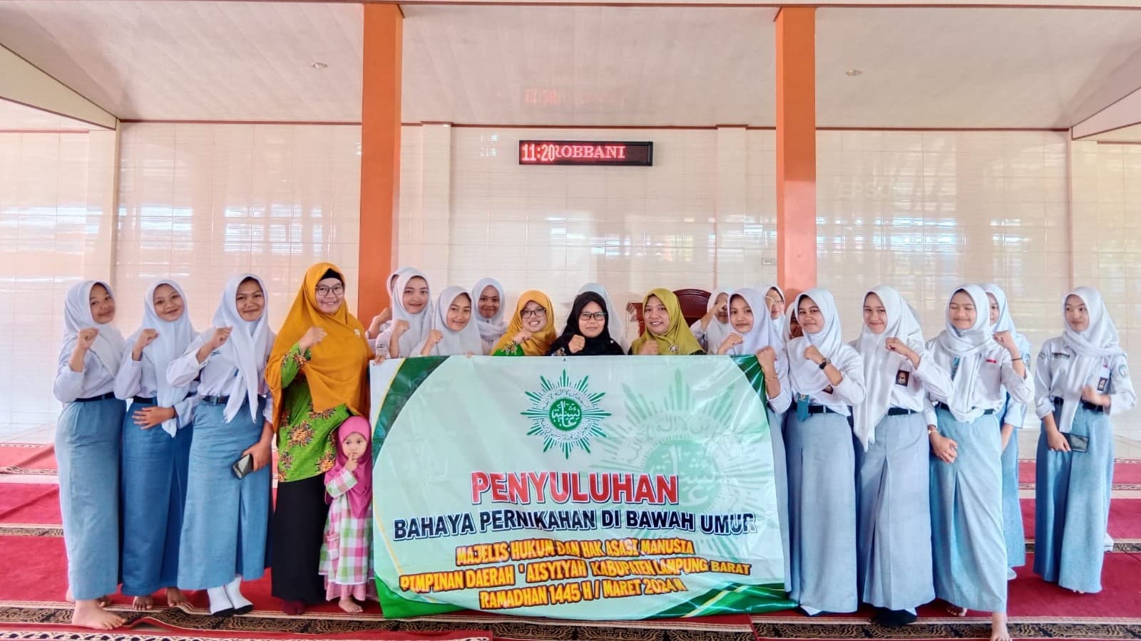 Aisyiyah Lampung Barat Gelar Penyuluhan Bahaya Pernikahan di Bawah Umur ke Sejumlah Sekolah 