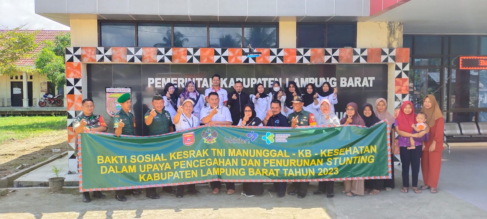 Kegiatan Baksos TMKK, DP2KBP3A Lampung Barat Targetkan Pelayanan 1.176 Akseptor 
