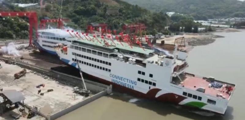 Kapal Penumpang Dalom Lintas Berjaya Siap Layani Rute Bakauheni–Merak