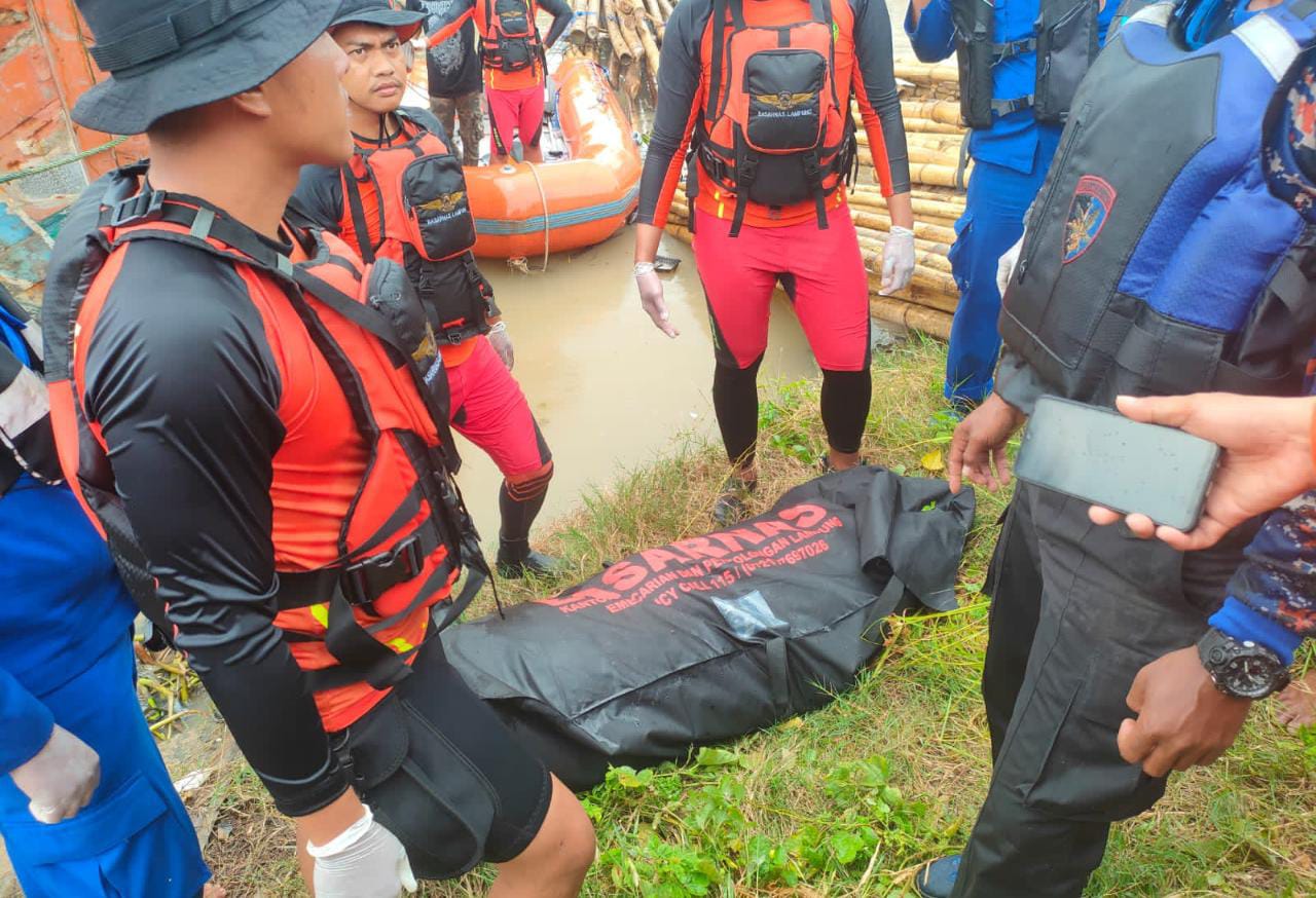 5 Hari Pencarian, Tim Gabungan Temukan Korban Tenggelam di Kuala Penet