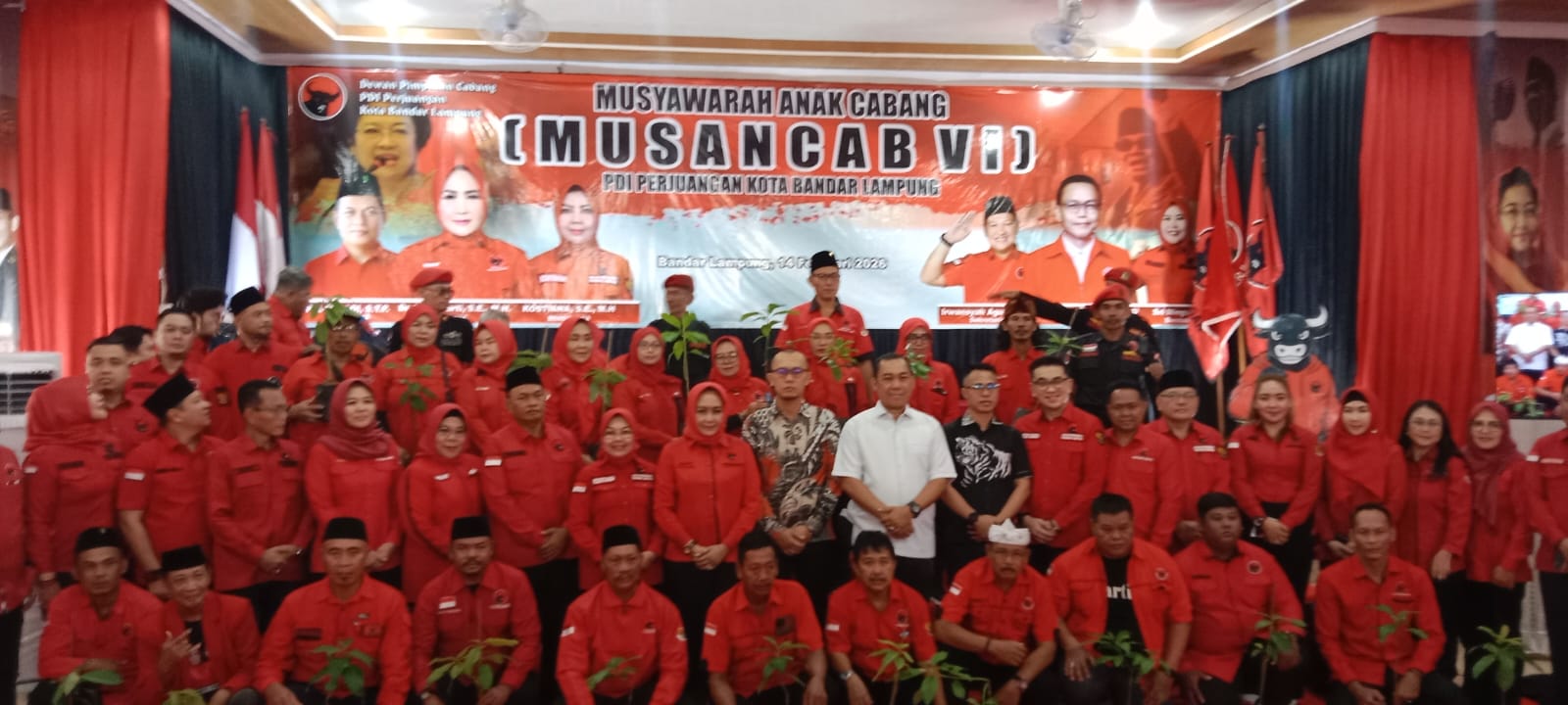 Nuansa Budaya Dan Pesan Persatuan Warnai Musancab Pdi Perjuangan Bandar Lampung