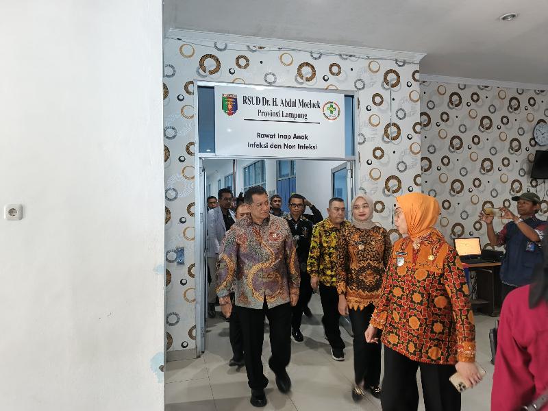 Wamen PANRB Apresiasi Kinerja RSUD Dr. H. Abdul Moeloek dalam Pelayanan Publik