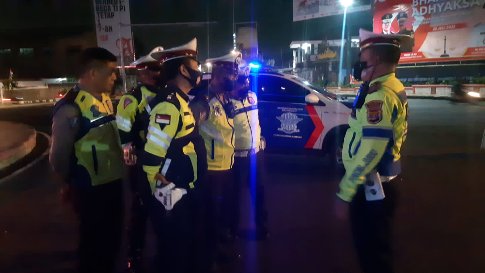 Antisipasi Balap Liar dan Aksi Kriminalitas, Satlantas Polresta Patroli Malam