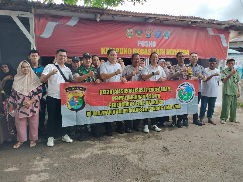 Polresta Bandar Lampung Sosialisasikan P4GN untuk Dukung Program Asta Cita Pemerintah