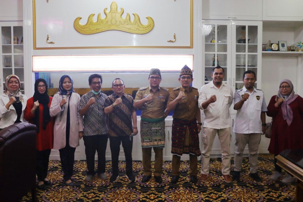 Radar Lampung Group Silaturahmi ke Walikota Metro
