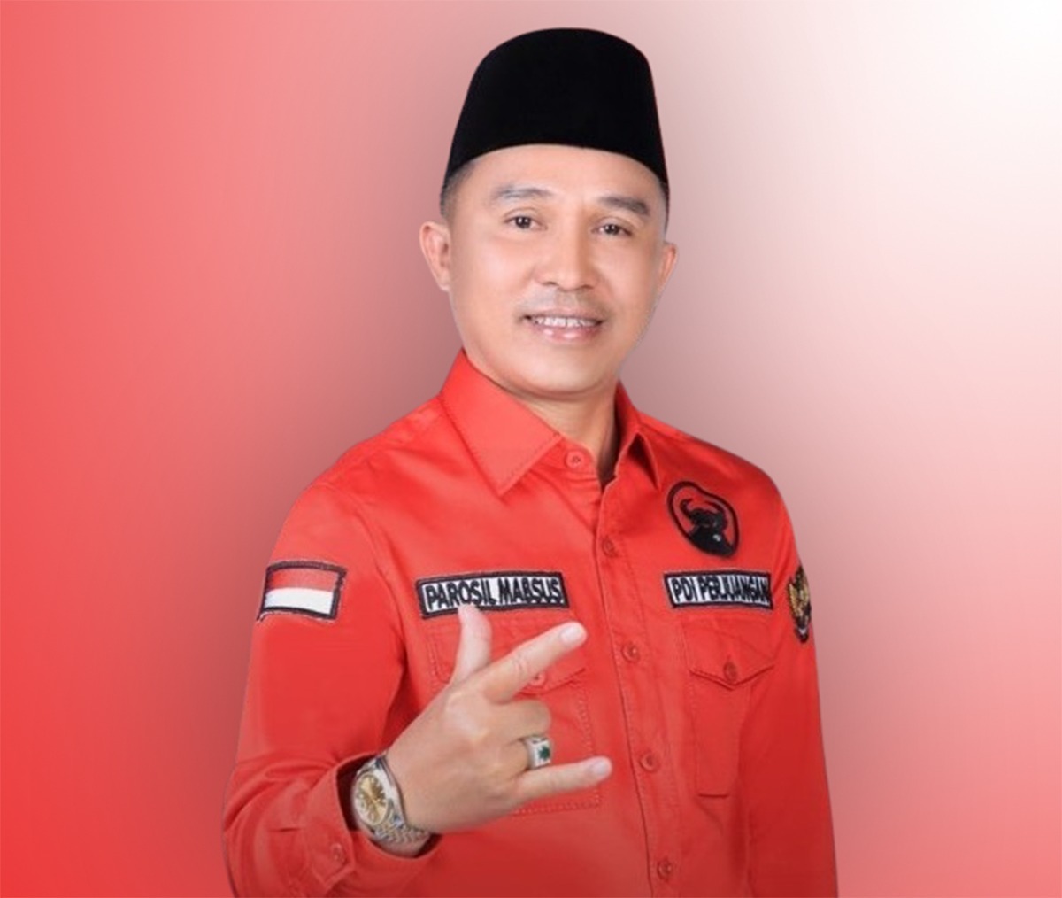 Parosil Mabsus Kembali Nahkodai DPC PDIP Lambar 