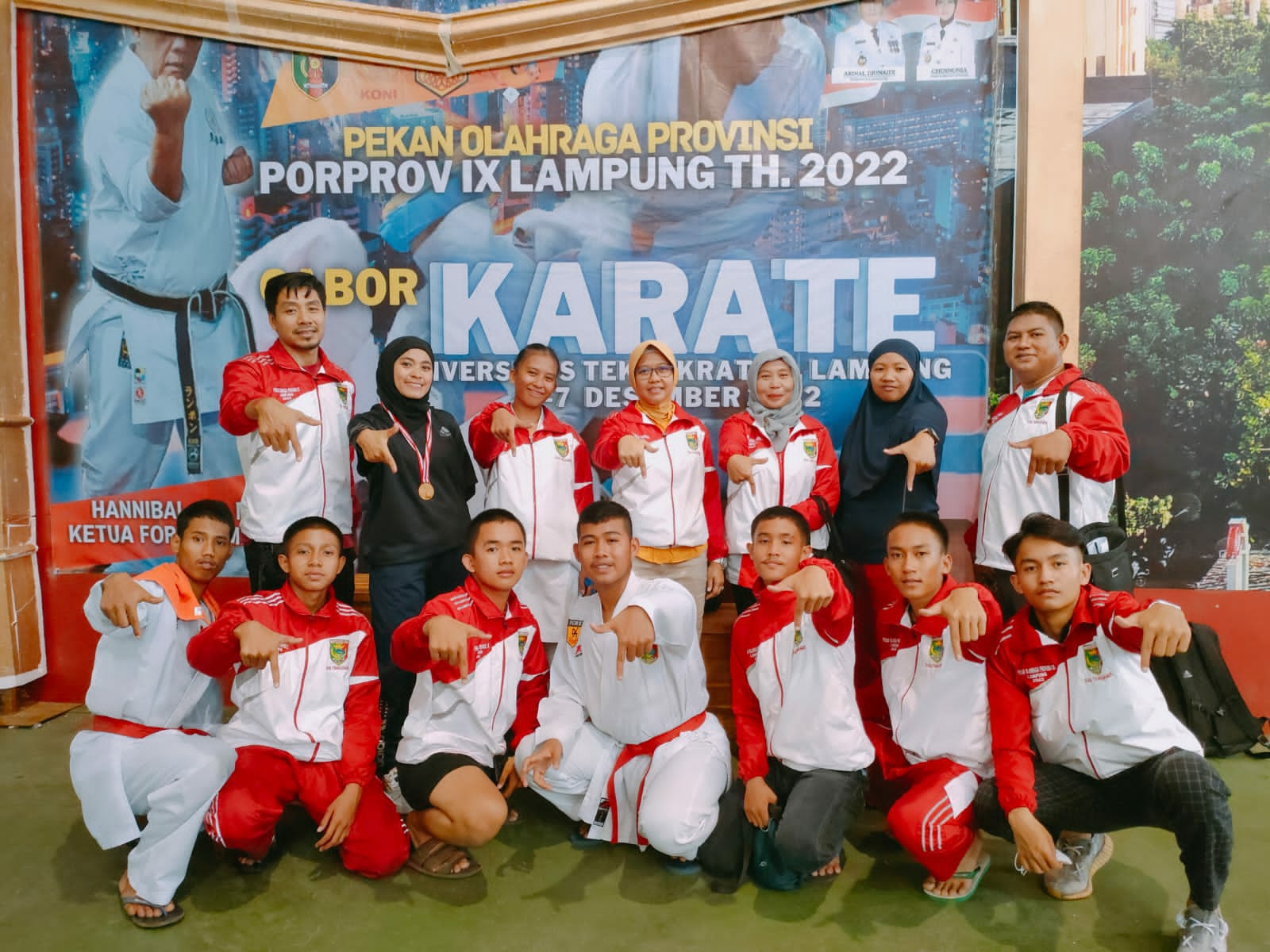 Karate dan Panahan Tanggamus Raih 4 Medali Emas 