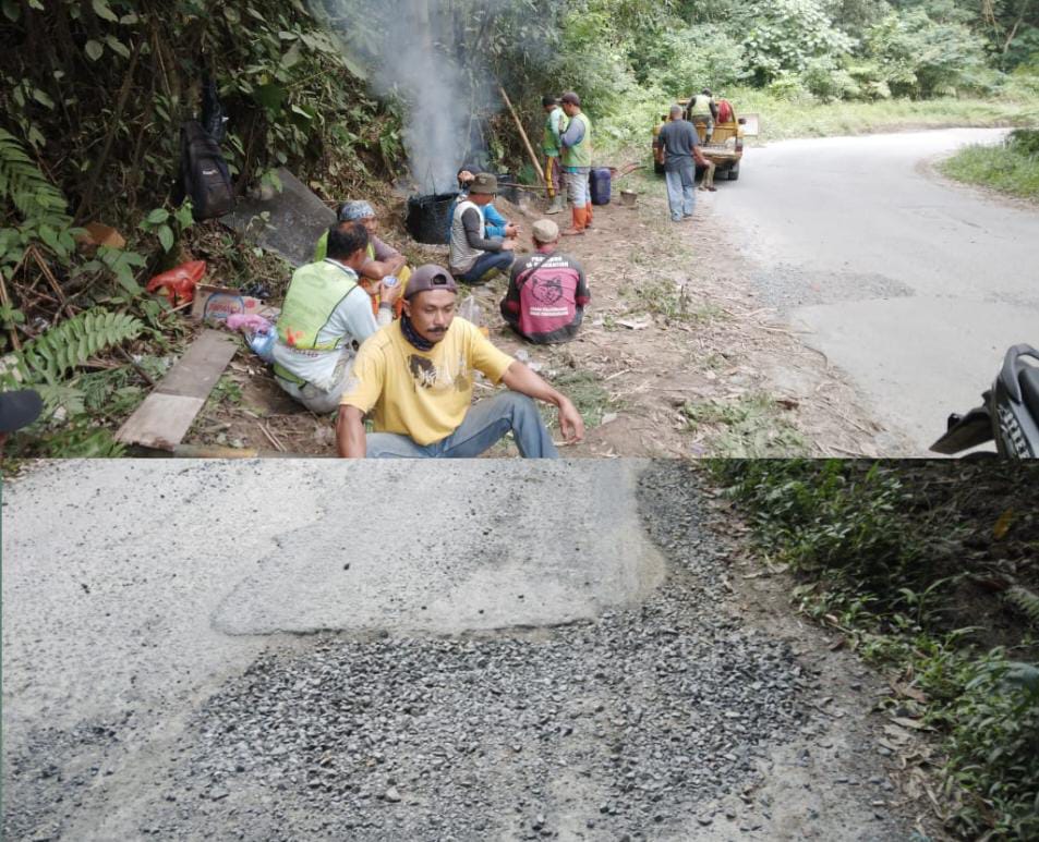 Dinas BMBK Lampung Tangani Kerusakan Ruas Jalan Liwa-Batas Sumsel 