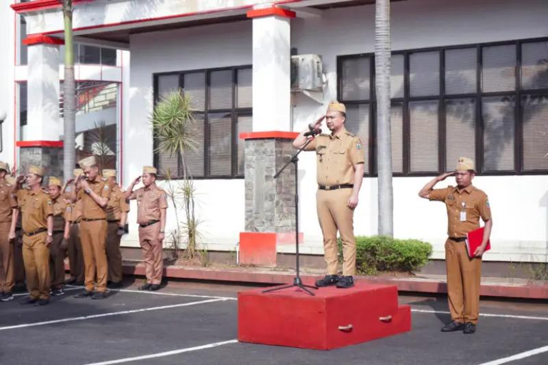 Pimpin Apel Mingguan,Ini Pesan Plt.Bupati Pandu Kesuma Dewangsa 