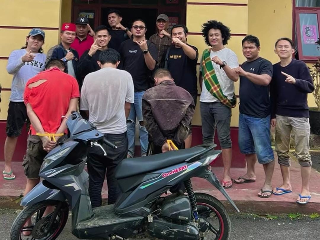 Tekab 308 Polres Lambar Ringkus Tiga Pelaku Komplotan Curanmor, Satu Buron