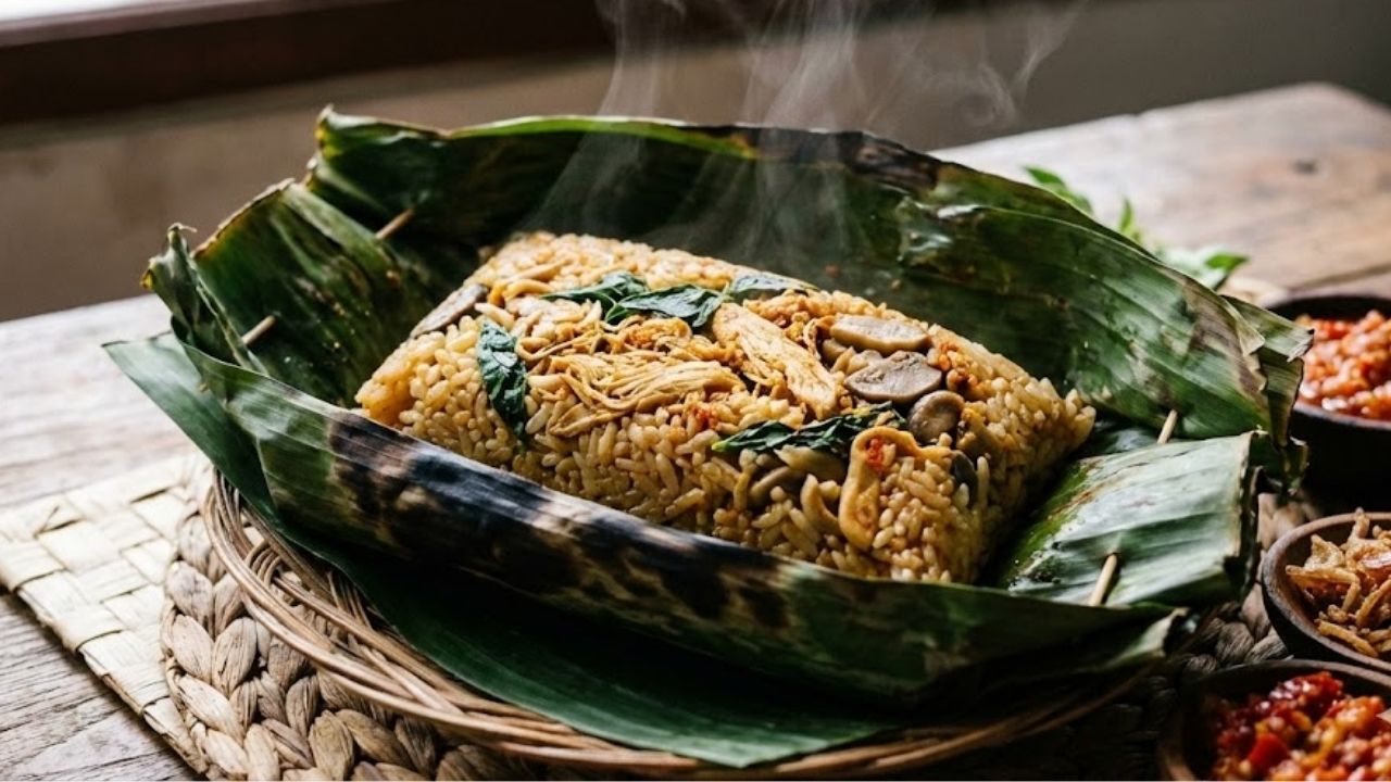 Nasi Bakar, Hidangan Tradisional Beraroma Daun Pisang yang Kian Populer