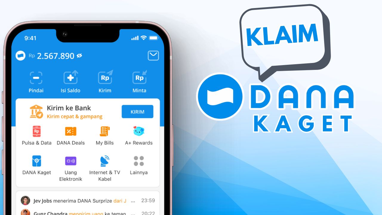 Klaim Saldo Gratis DANA Kaget Terbaru Meski Tanpa Akun Premium