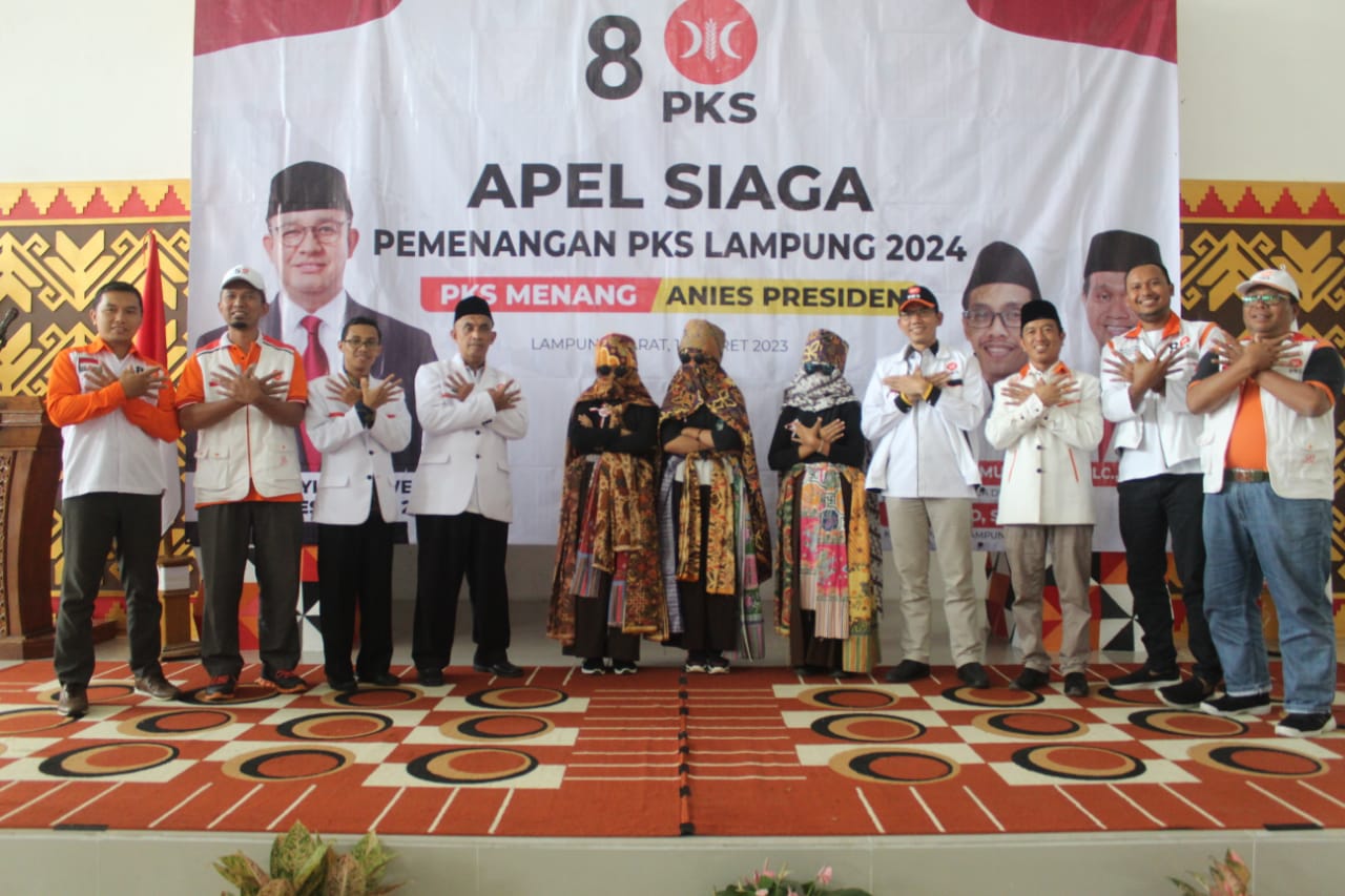 DPD PKS Lambar Gelar Apel Siaga, Targetkan Lima Kursi di Legislatif dan Anies Baswedan Menang