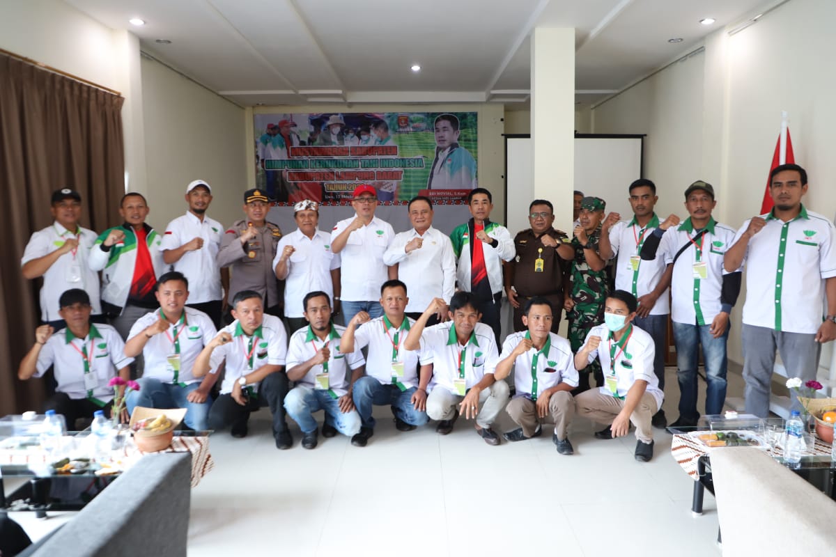 Hadiri Musyawarah HKTI Lambar, Mad Hasnurin: Pertanian Tulang Punggung Nasional 