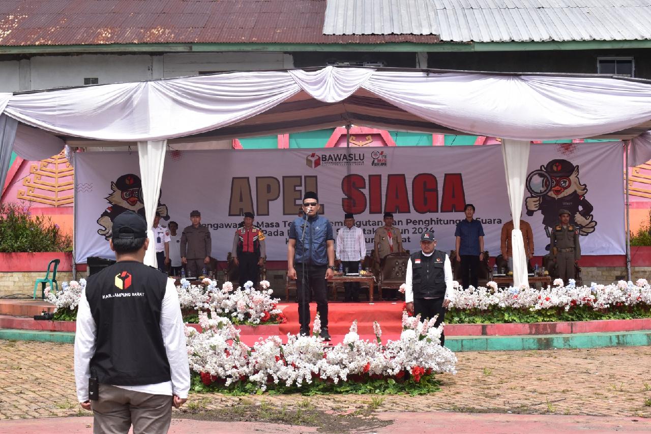 Apel Siaga: Bawaslu Lampung Barat Siap Jaga Hak Pilih dan Integritas Pilkada