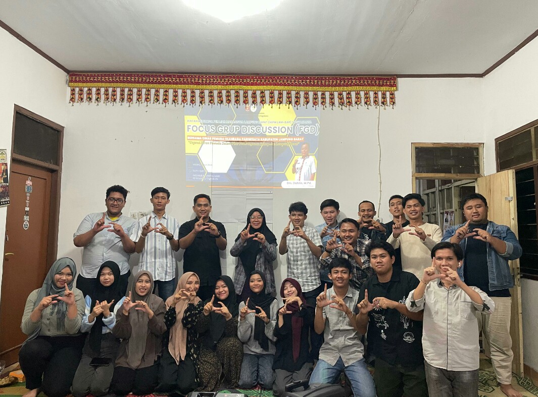 Disporapar-IKPM Lampung Barat Gelar FGD di Yogyakarta