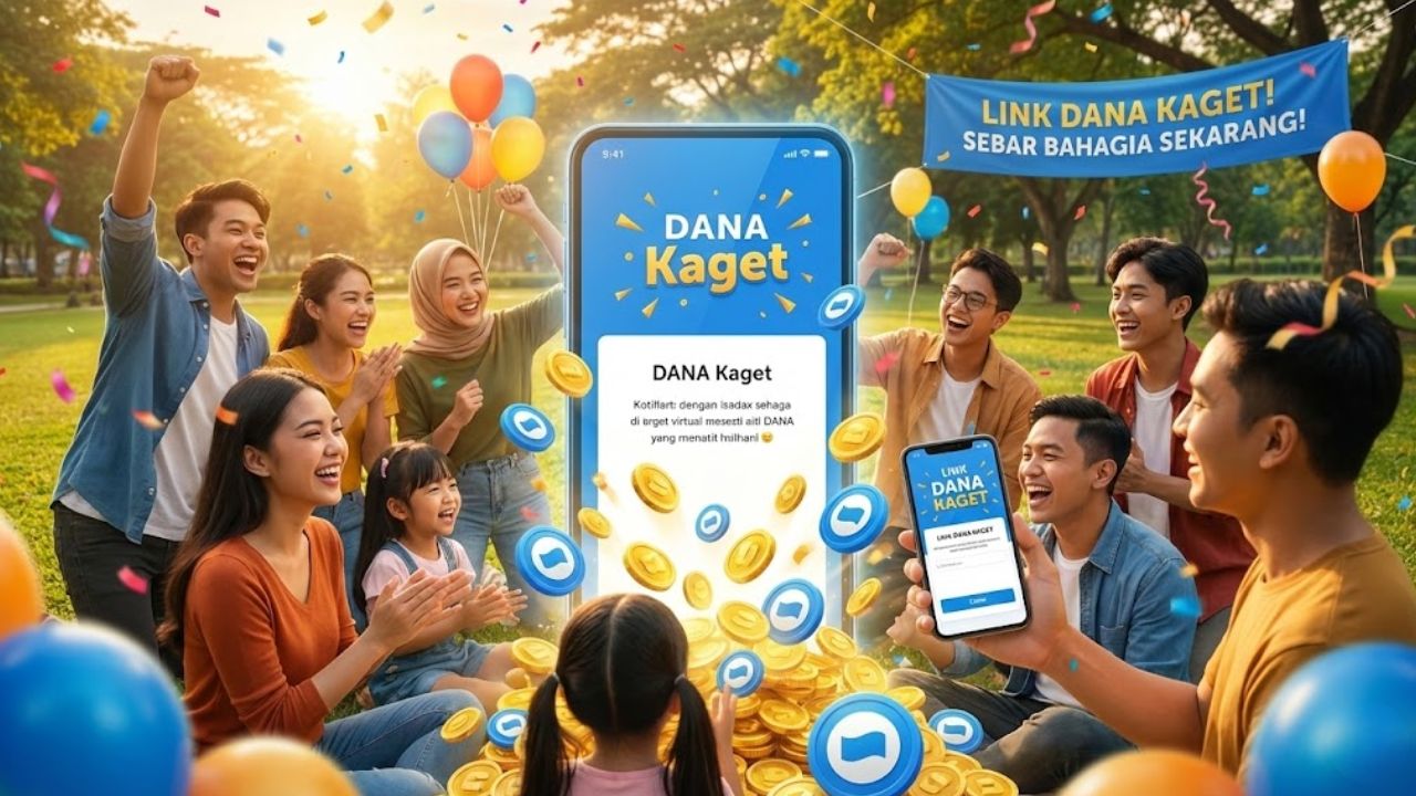 Dana Kaget Hadir Lagi, Klaim Saldo Gratis Rp223.000 Hari Ini