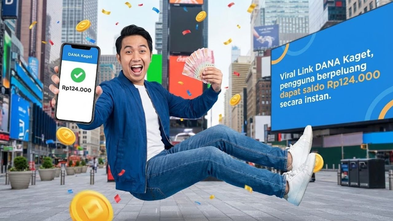 Link DANA Kaget Beredar, Pengguna yang Beruntung Bisa Dapat Saldo Gratis Rp124.000