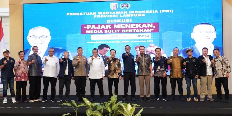 Diskusi Publik Pajak Media: Pemprov Lampung Dorong Regulasi yang Lebih Berkeadilan