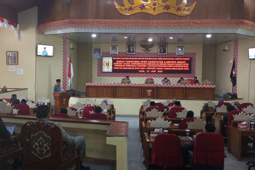 DPRD Lampung Barat Apresiasi Sejumlah Capaian yang Diraih Pemerintah Daerah