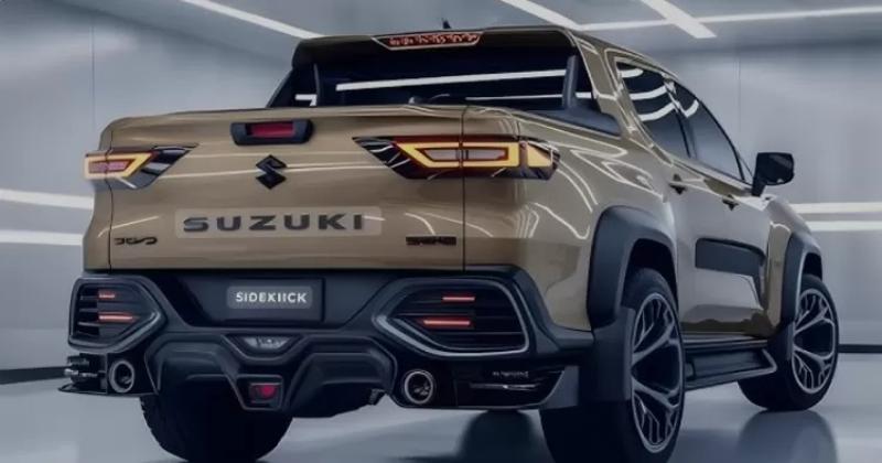 Suzuki Sidekick Pickup, Si Kuda Besi Medan Berat