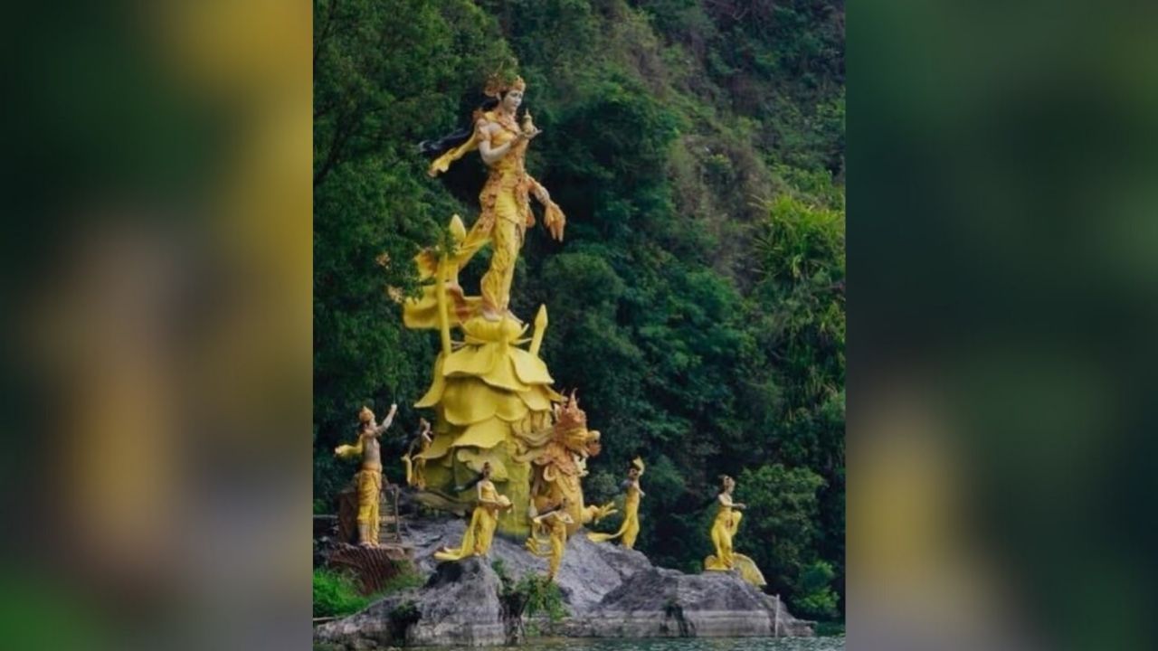 Patung Dewi Danu, Ikon Sakral Penjaga Danau Batur di Bali