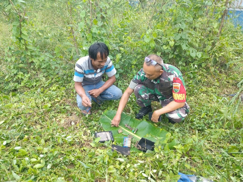 Warga Temukan 61 Butir Amunisi Aktif di Perbatasan Bandar Lampung, Lampung Selatan
