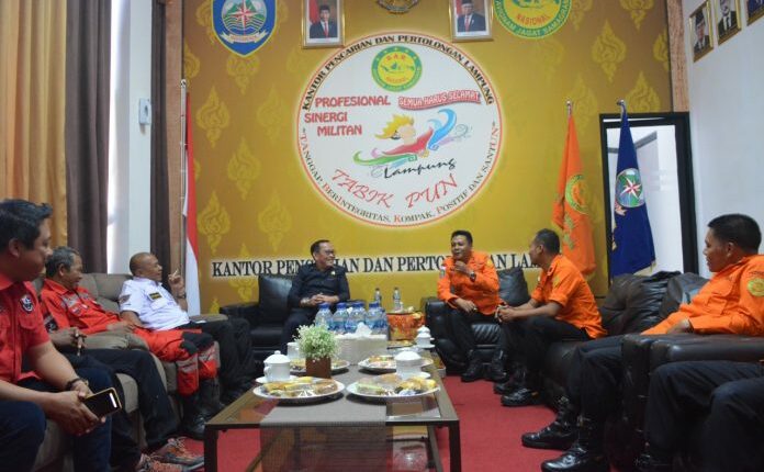 Kolaborasi Komisi V DPRD Lampung, FRBL Disambut Baik Kepala Basarnas