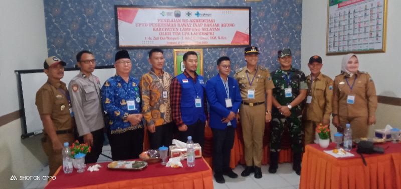 Kemenkes Laksanakan Reakreditasi di UPTD PRI Banjar Agung 
