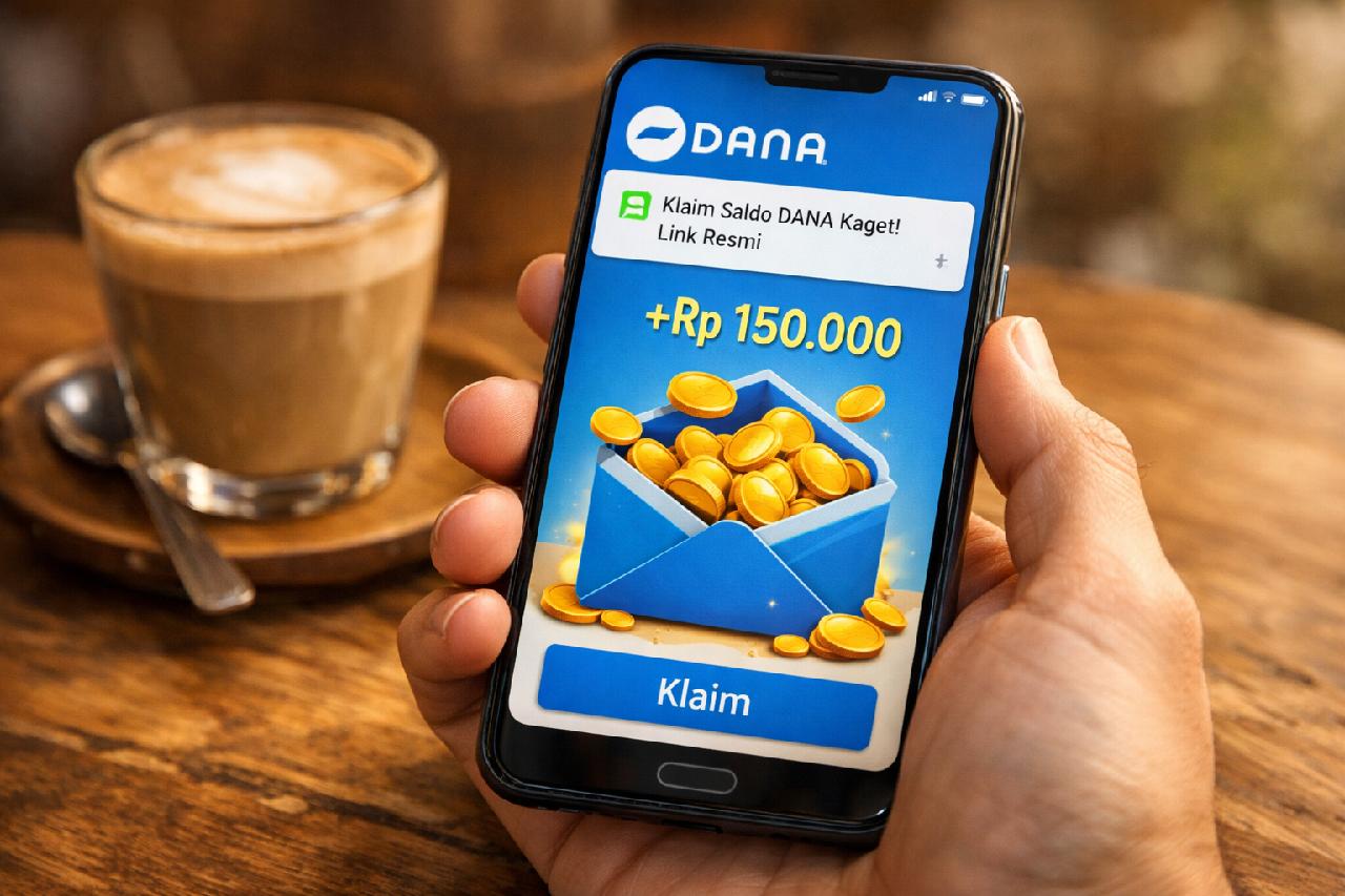 DANA Kaget Hari Ini 23 Desember 2025, Klaim Saldo Gratis Sebelum Kuota Habis