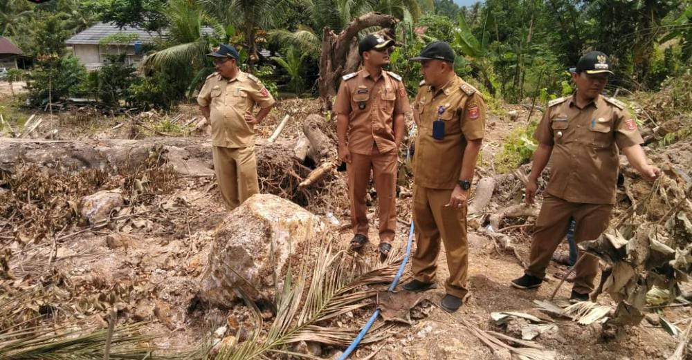 Korban Longsor di Suoh akan Terima Bantuan Pemkab