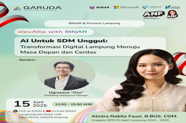 Almira Nabila Buka Akses Belajar AI Gratis di Lampung