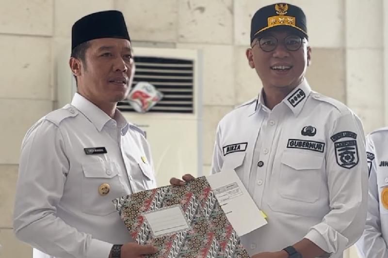 Dua Kabupaten di Lampung Hibahkan Aset untuk Dukung Pelayanan Samsat