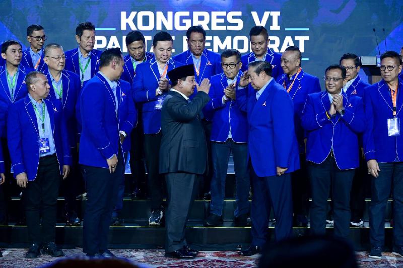 AHY Terharu dengan Persahabatan Prabowo dan SBY Dalam Membangun Bangsa