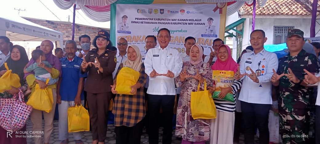 Jelang Ramadhan, Pemkab Way Kanan Gelar GPM di Kampung Gunung Sangkaran