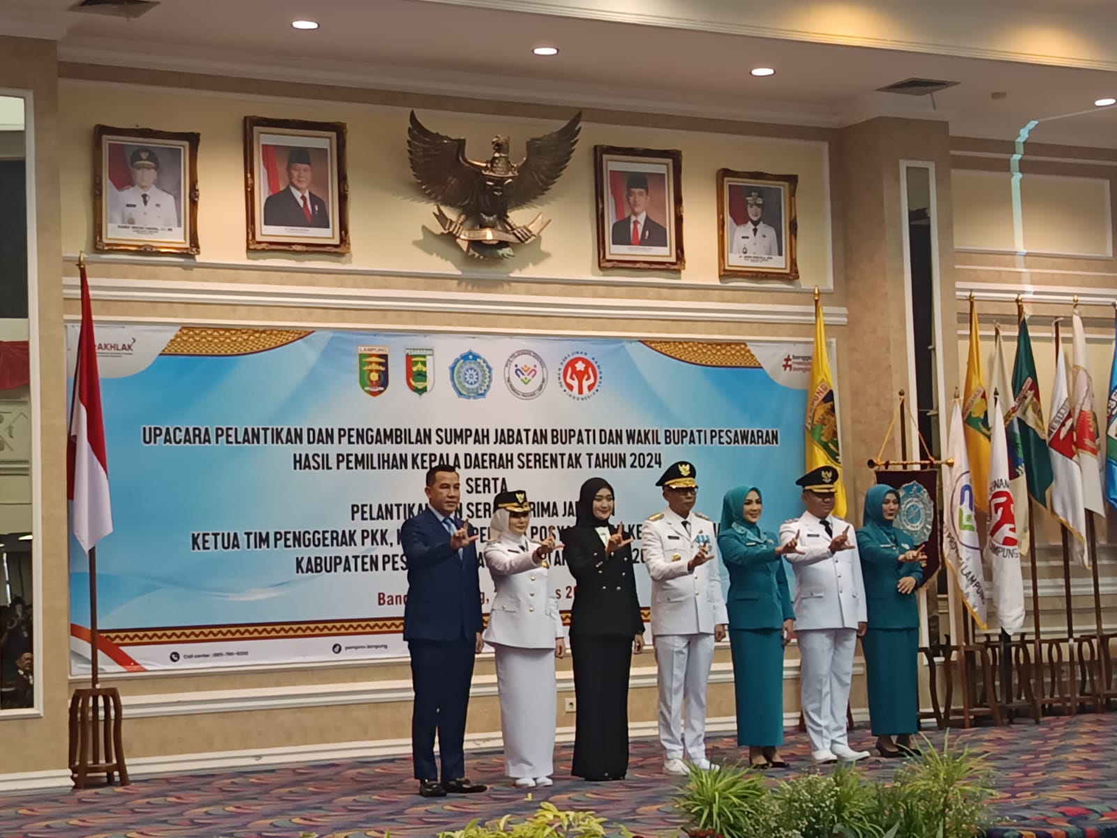 Lalui Sengketa Hingga PSU, Nanda-Anton Akhirnya Dilantik Jadi Bupati-Wakil Bupati Pesawaran