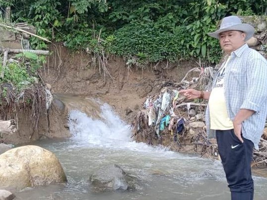 Hendrik Gunawan Minta DPUPR Segera Perbaiki Irigasi Laay Kiri