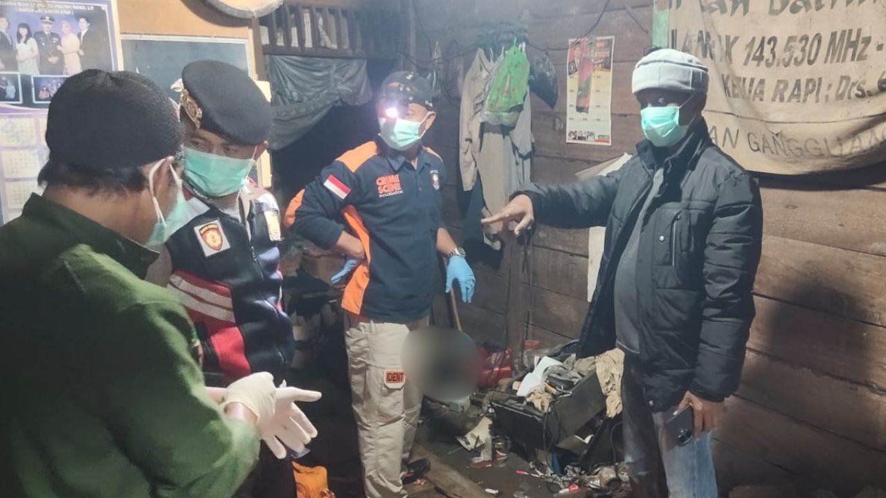 Warga Pampangan Geger, Pria 67 Tahun Ditemukan Meninggal di Rumahnya