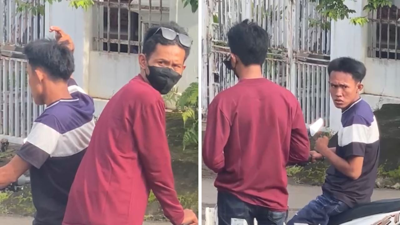 Viral Aksi Pelaku Curanmor Lepas Tembakan di Kotabumi, Polisi Lakukan Pengejaran