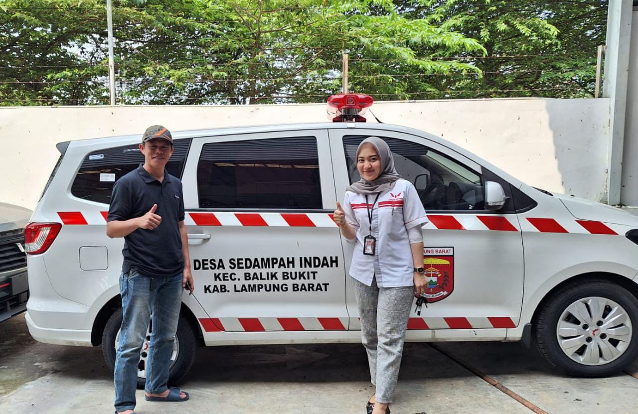 Alhamdulillah, Tahun Ini Pekon Sedampah Indah Miliki Fasilitas Ambulance Pekon