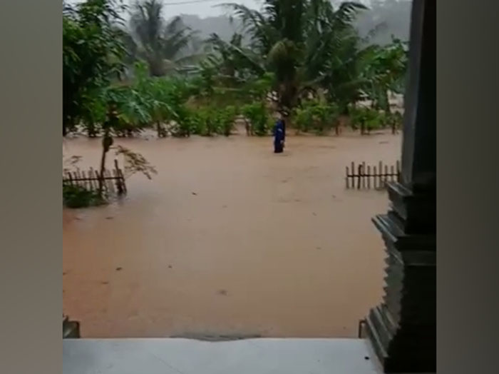 Way Ngaras Meluap, Enam Pekon Kembali Terendam Banjir