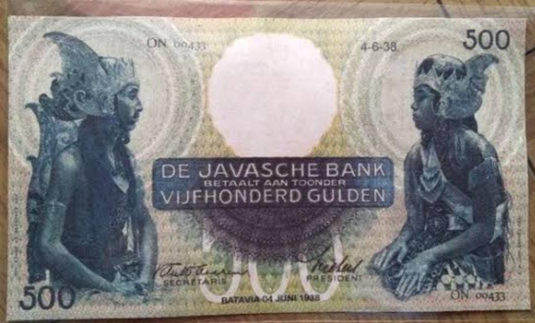 Uang Kuno Seri Wayang 1938 Berharga Miliaran