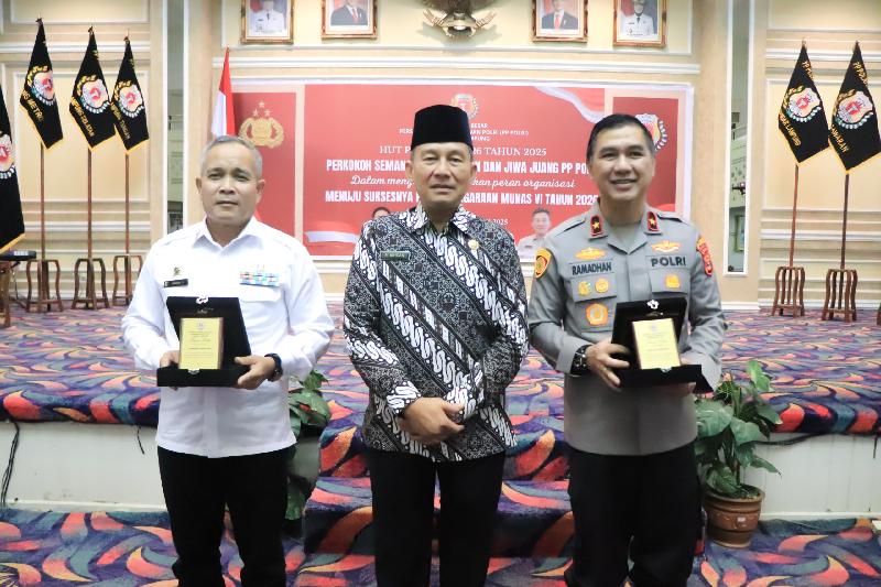 Gubernur Ajak Purnawirawan Polri Terus Berkontribusi dalam Pembangunan Lampung