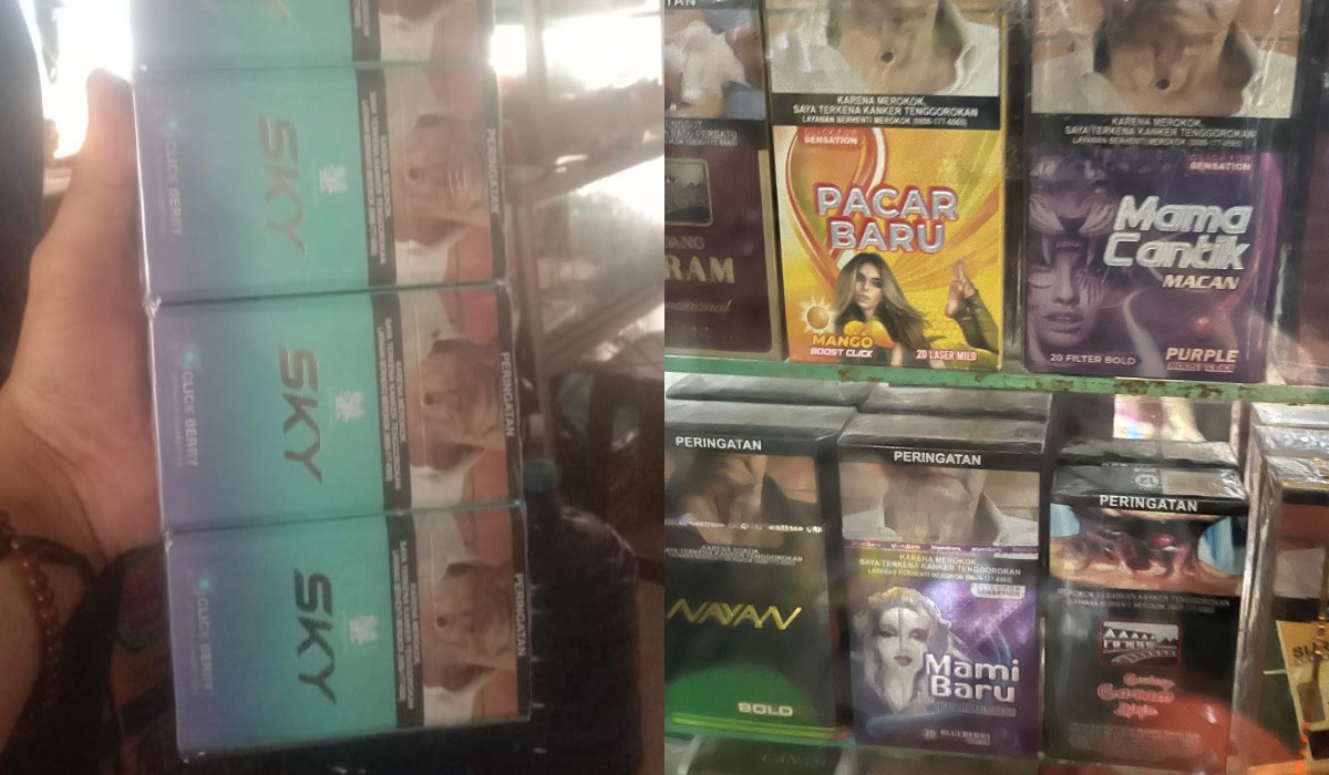 Marak Rokok Ilegal di Bandar Lampung, Harga Murah Jadi Daya Tarik