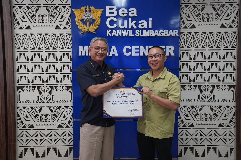 Bea Cukai Sumatera Bagian Barat Dukung Transformasi Logistik Nasional Melalui Pemberian Izin PLB